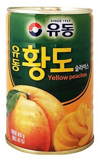 유동 황도 슬라이스, 400g, 12개