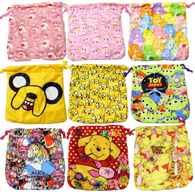 보송보송 캐릭터 조리개 소품 파우치