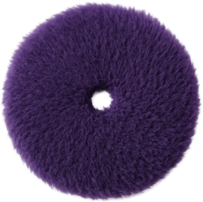 호주산 양모패드 5인치 코팅제연구소 폴리싱 광택 원스텝, 보라색, 1개