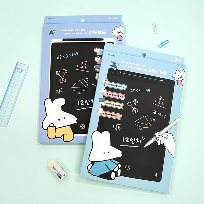 보바 컬러 전자패드 12인치, 블랙