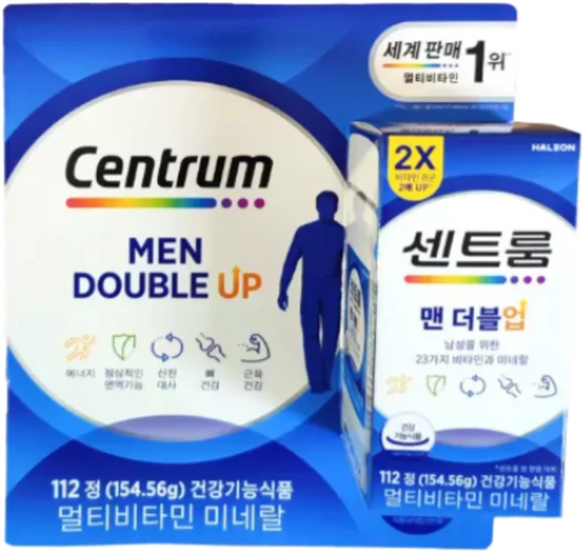 센트룸 포맨 멀티비타민 미네랄, 1회분, 122개 - 쿠팡