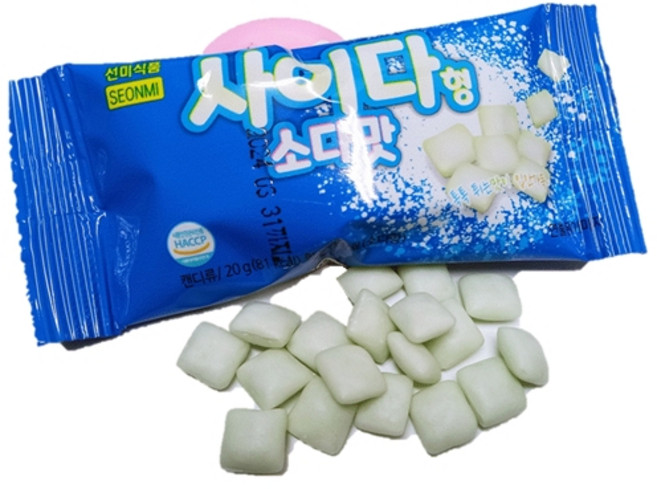 선미식품 사이다향 소다맛 20gX낱개 1개, 20g