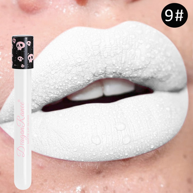 립 컬러풀 립글로스 립글레이즈 튜브 메이크업 쉽게 바르는 방수 매트 파티 지워지지 않는, [02] 9Dr160, 1