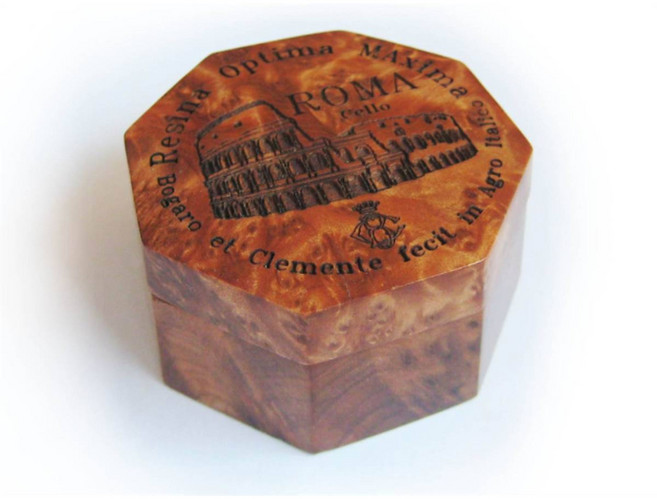 이태리 보가로 고급 송진 팔각 우드 로마 송진 비올라용, 1개, 우드케이스