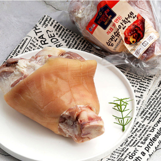 [해담] 제주산 프리미엄 슈바인학센 800g 앞다리 왕족발 와인안주 맥주안주, 1개