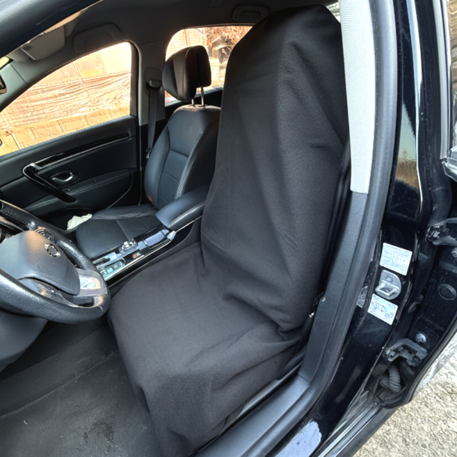 트루행센 자동차 방수 시트 커버, 1개, 블랙