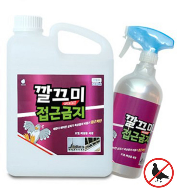 비둘기 접근금지 조류퇴치제 기피제 차단 살균 세정1000~2000ml, 1000ml, 1개