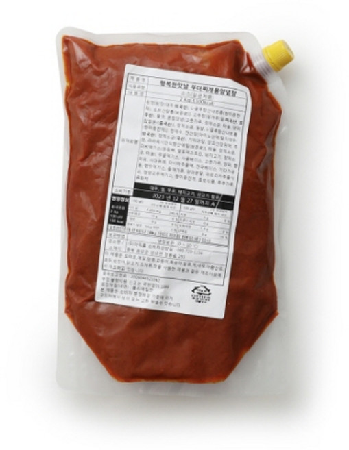 냉장 아워홈 행복한맛남 부대찌개용 양념장 2kg, 1개