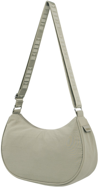 엘르 경량 여성 나일론 반달 호보백 크로스백 숄더백 만두백 릴리프