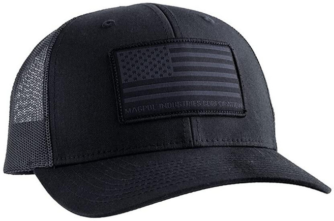 Magpul 트러커 모자 스냅 백 야구 모자 프리 사이즈 181367, 표준 패치 블랙