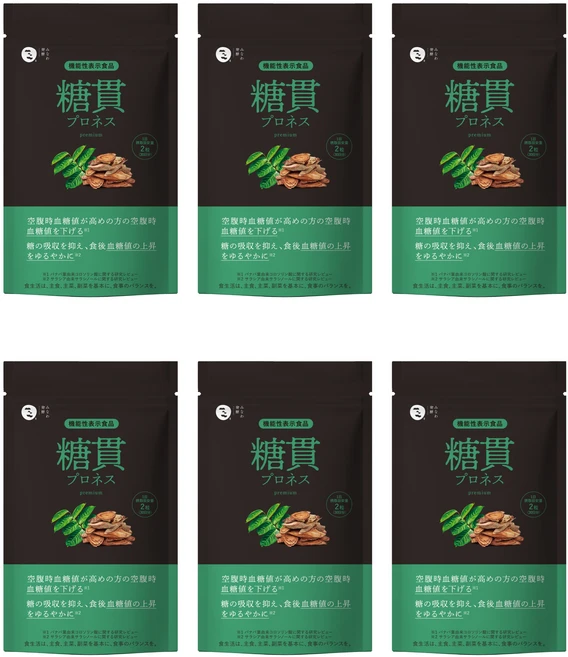 혈당억제 당수치 감소 및 유지를 단 2알로 토우칸 프로네스 6개월분 (2회배송), 6세트, 60정 - 쿠팡