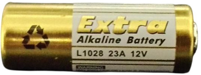 Extra 12V 23A 鹼性電池, 1箱, 10個裝