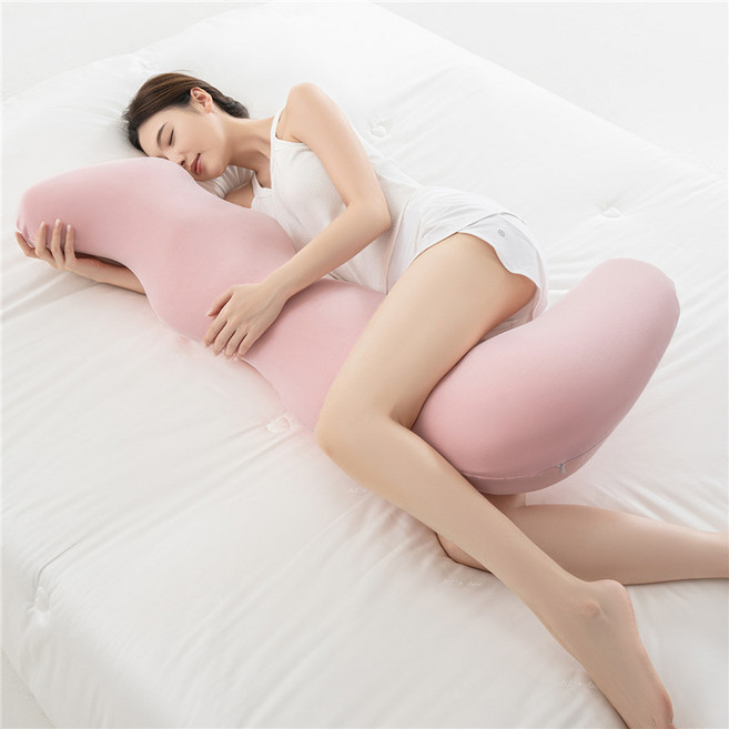 긴 베개 남녀 수면 전용 침대 사계절 베개 옆으로 자는 성인 대형 베개 쿠션