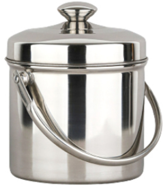 스텐 음식물 쓰레기통 음쓰통, 2L