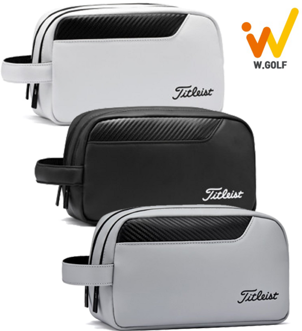 타이틀리스트 코어 에센셜 파우치 TA22CESPJ, 블랙