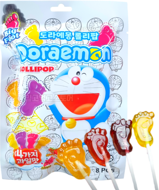 도라에몽 롤리팝, 80g, 5개