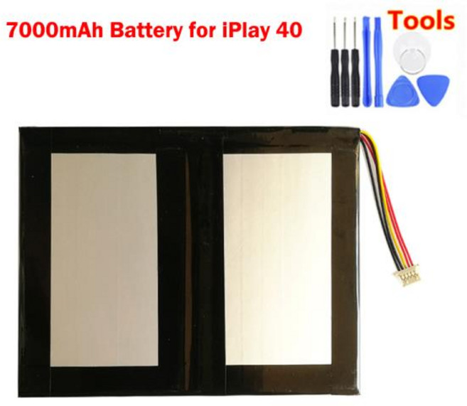 ALLDOCUBE Cube iPlay 40 태블릿 PC용 새 3.8V 7000mAh 배터리 T1020(5선 플러그 포함)