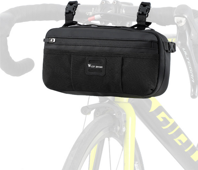 시그니처베이지 자전거 킥보드 가방 브롬톤 미니벨로 핸들 안장 YPZ266, 1개