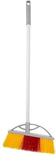 comet EasyClean 塑膠掃把, 1支, 黃色，紅色
