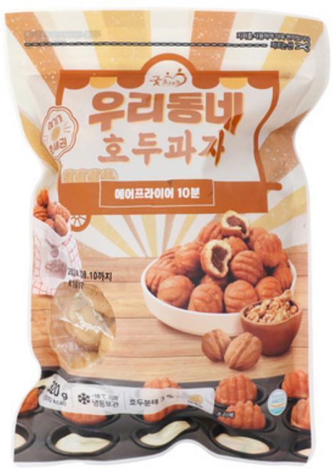 굿프랜즈 우리동네호두과자, 9개, 320g