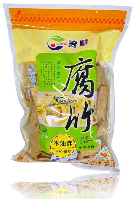 琦順 腐竹 230g 純手工非油炸, 黃色, 1個