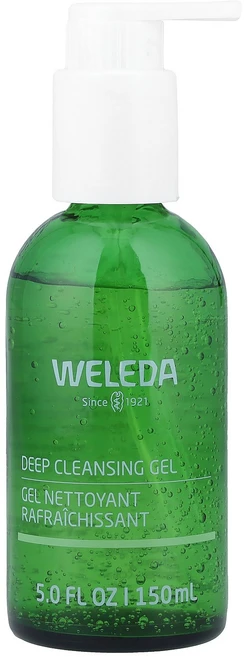 Weleda 딥 클렌징 젤 알로에베라 및 위치하젤 150ml(5온스) - 쿠팡