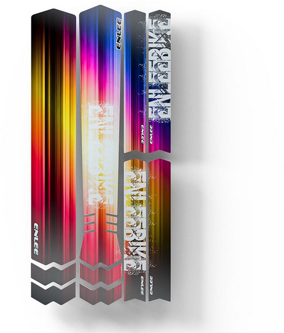 ENLEE TPU 자전거 프레임 보호대 스크래치 방지 보호 필름 두꺼운 스티커 업그레이드 소재, JiGuangKuan, 1개