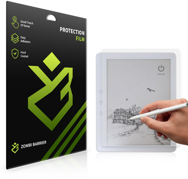 OSLAB 6인치 이북 리더기 E INK 종이질감 저반사 액정보호필름, OSLAB6인치이북리더기EINK, 소프트종이질감필름