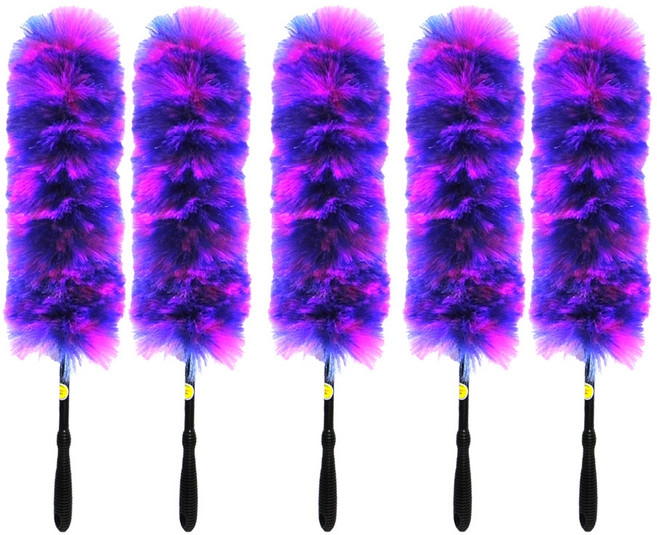 오필리아 먼지털이개(대) 더스터 먼지제거 정전지 먼지털이 차량용 총채, 믹스, 5개