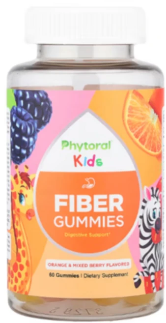 파이토럴 어린이 식이섬유 구미젤리 오렌지+베리맛 60개 (1개월분), Phytoral, 어린이용, 식이섬유 구미젤리, 오렌지, 1개 - 쿠팡