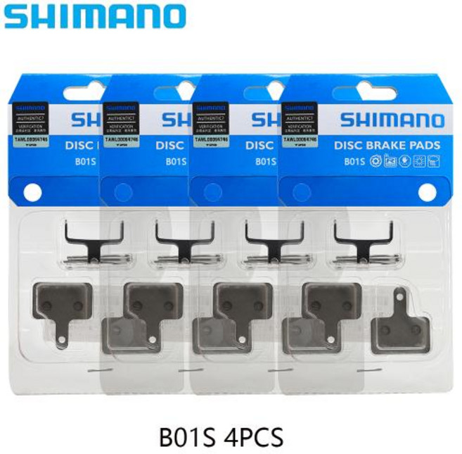 송진 디스크 브레이크 패드 MTB 자전거 M315 Br-M485 M445 M446 M447 M395 M355 자전거 부품 B01S G01S J02, 4)B01S-4pcs