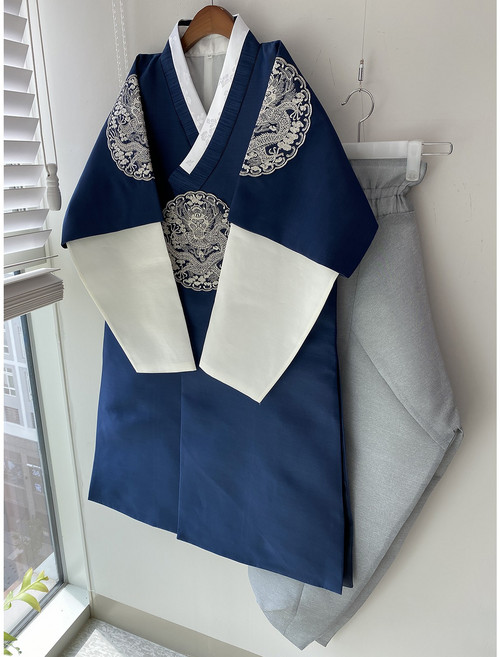 맞춤 성인 곤룡포 남성 왕옷 이산 세자 왕세자 한복 (95 100 105)