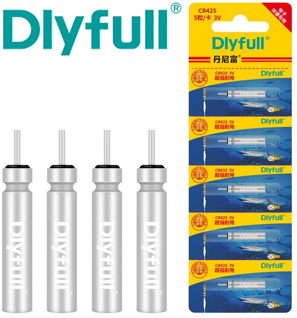 999피싱 전자찌 배터리 케미 건전지 DLYFULL CR311 CR322 CR425 CR435, 1개