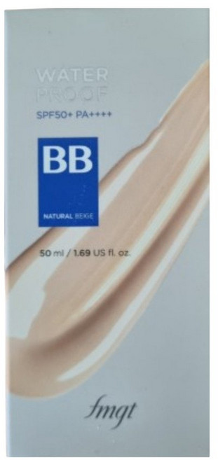 더페이스샵 워터 프루프 BB 크림 V201 애프리콧 베이지 SPF50 50ml, 1개