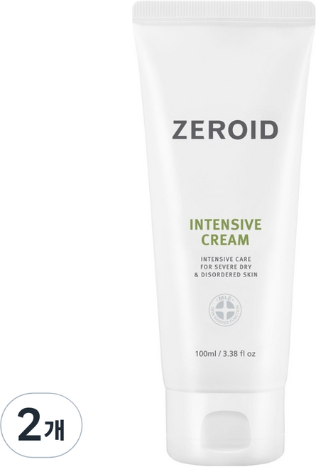 제로이드 인텐시브 크림, 100ml, 2개