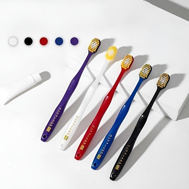 일본수출용 프리미엄 덴탈 칫솔, 10개, 1세트