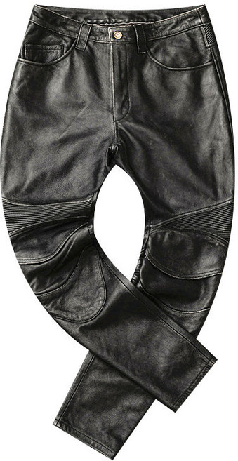 라이더 리얼가죽 레더 오토바이 남성 공연 클래식 할리 남자 빈티지 바이커 바이크 팬츠 베스트 레트로 락커