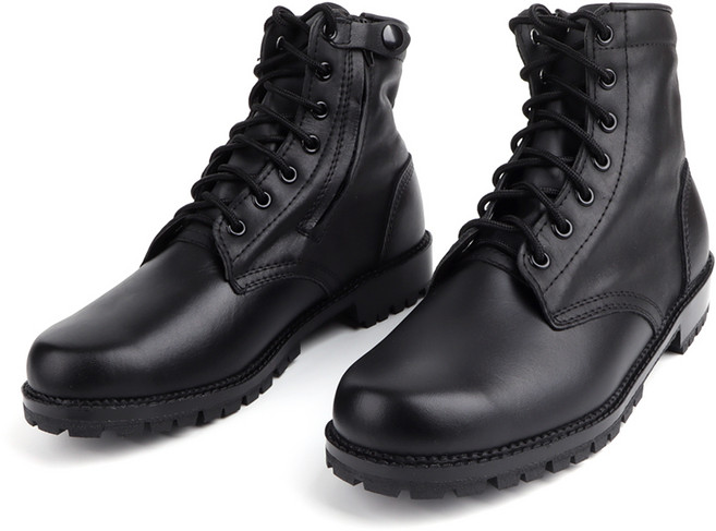 가죽워커 반목 산악창 지퍼 남자 전투화 워커부츠