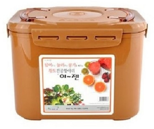 이젠 황토진공항아리 사각 8.5리터 x 2P, 8.5L, 2개