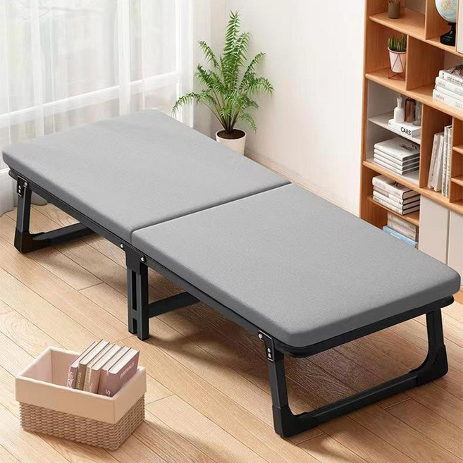 접이식침대 1인용 접이식 침대 싱글침대, 회색