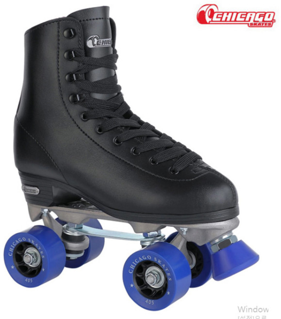 시카고스케이트 롤러스케이트 CRS405, 블랙, 1개