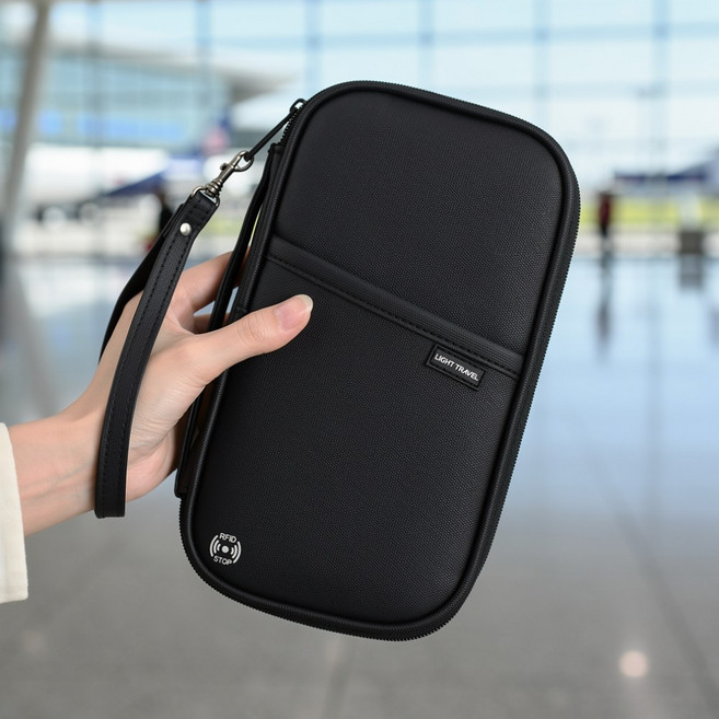 핏라이트 RFID 차단 여행용 올인원 가족 여권케이스