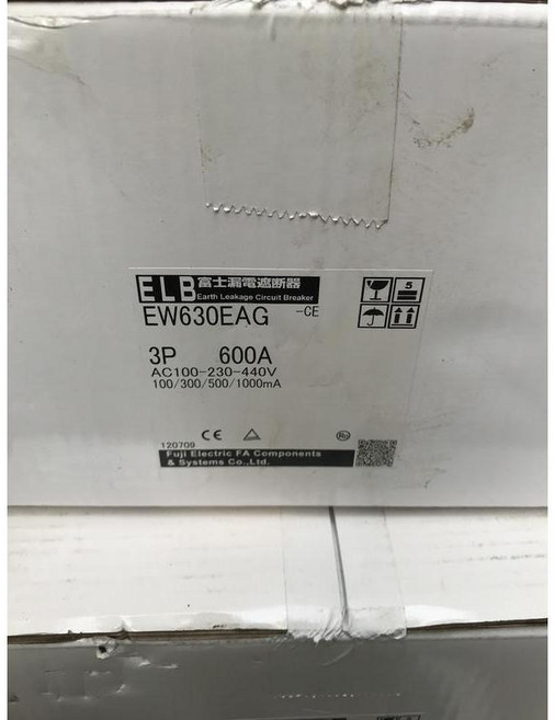 Fuji Electric 富士電機 漏電斷路器 EW630EAG 3P 600A, 1個