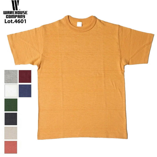 3위 - 반팔 무지 라운드 티셔츠 웨어하우스 Lot 4601 Plain