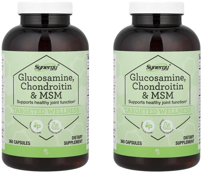 비타코스트 시너지 글루코사민 콘드로이틴 & MSM 캡슐 360정, 2개 - 쿠팡