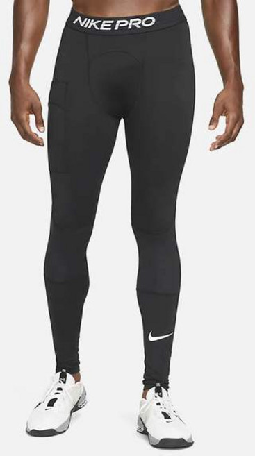 나이키 프로 웜 타이츠 남자 레깅스 겨울 방한 타이즈 DQ4871-010