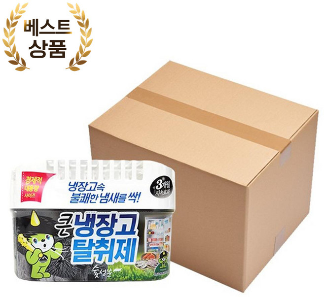 매장 식당 음식점 업소용 큰냉장고 냄새 탈취제 1박스 12개입 추천, 420g, 상세페이지 참조