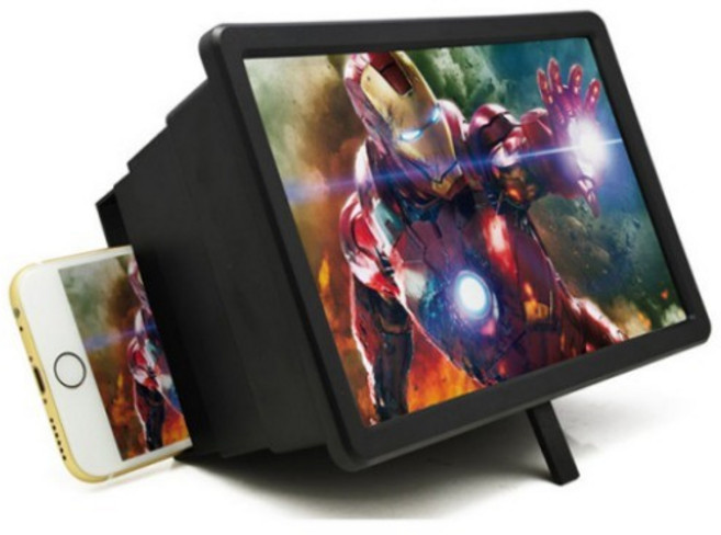 휴대폰렌즈 스마트폰 확대스크린 거치대