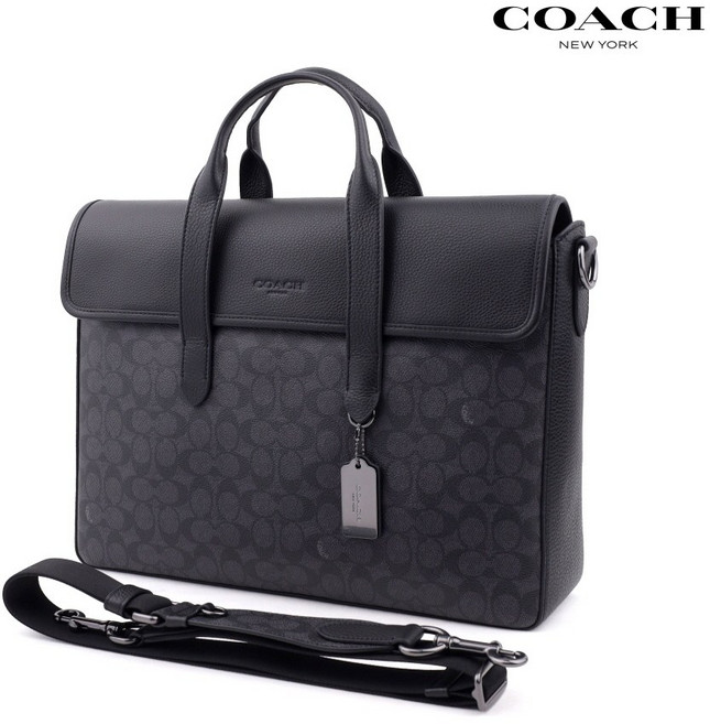 [국내백화점A/S] 코치 브리프케이스 소가죽 서류가방 명품 노트북가방 회사원 대학생 출근가방