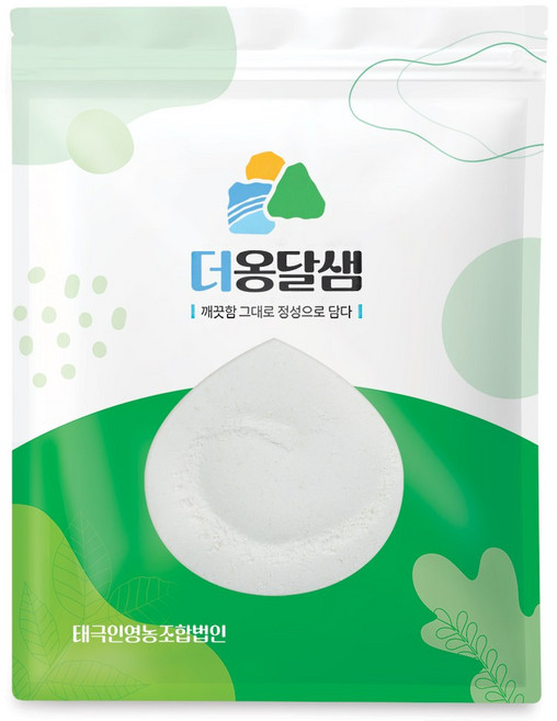 더옹달샘 쫄깃한 청포묵가루 녹두 전분 가루 2kg 묵가루, 1개